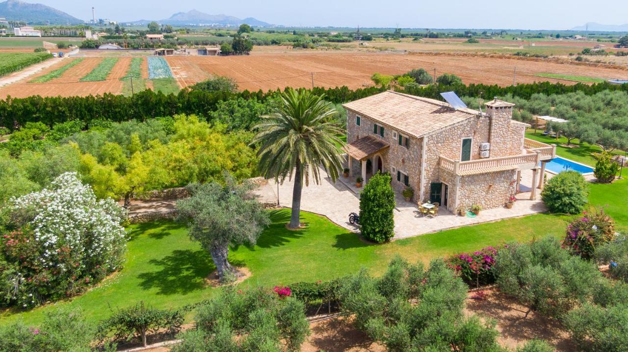 Villa lagoon Sa Pobla Exterior foto