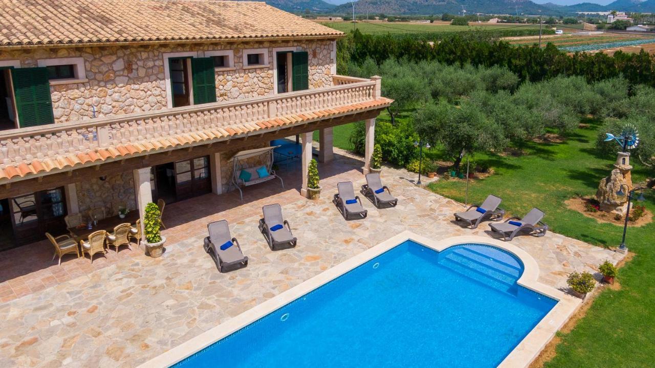 Villa lagoon Sa Pobla Exterior foto